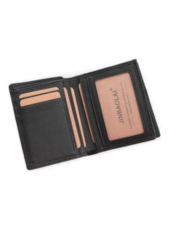 Beauenty Multi Functional Large Capacity Vertical Multi Card Leather Wallet Black  - Image 5