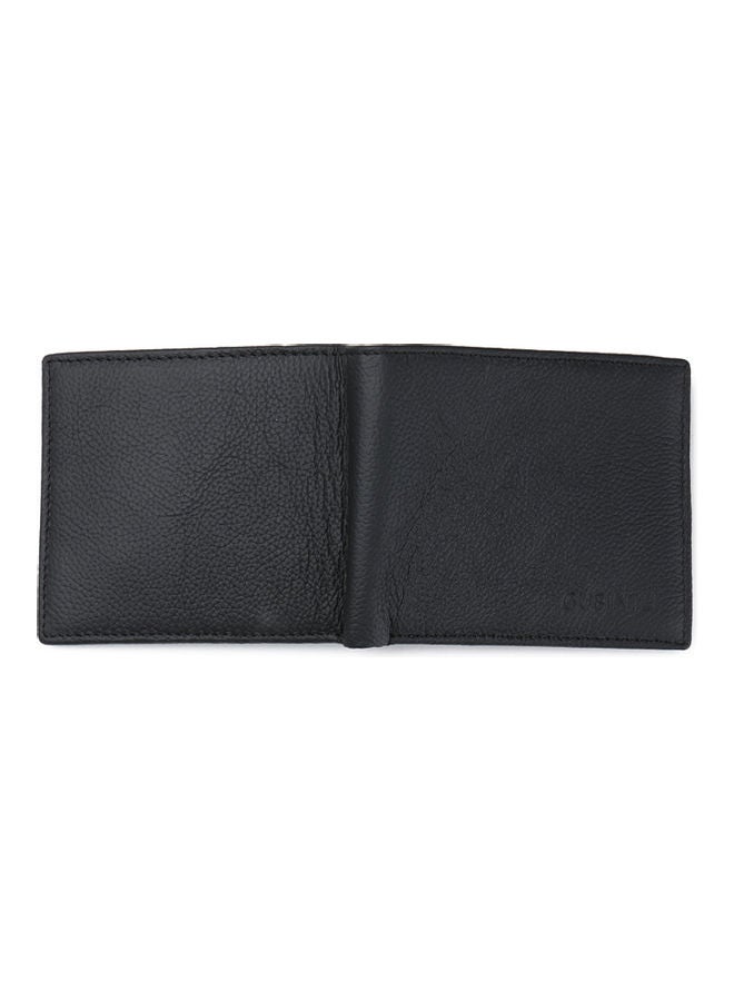 Beauenty - Compartment Security Wallet Anti Theft Electromagnetic Shielding Leather Purse Black - Image 1