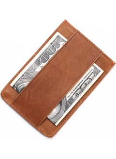 Beauenty Real Pickup Case Anti Theft Card Cover Brown  - Image 4