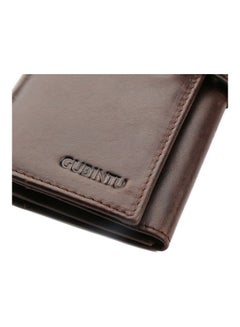Beauenty Long Style Multi-Functional Leather Purse Bag Coffee  - Image 5