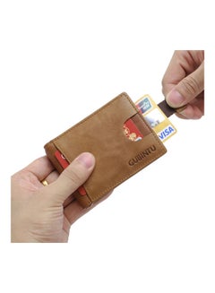 Beauenty Rfid Anti Magnetic Wallet Case Brown  - Image 3