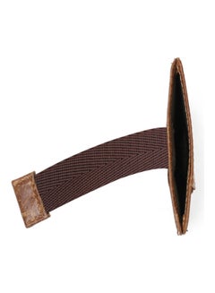 Beauenty Anti Magnetic Head Layer Ultra Thin Leather Card Bag Brown  - Image 3