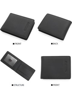 Beauenty Double Drawstring Leather Antimagnetic Rfid Multi Function Wallet Black  - Image 3