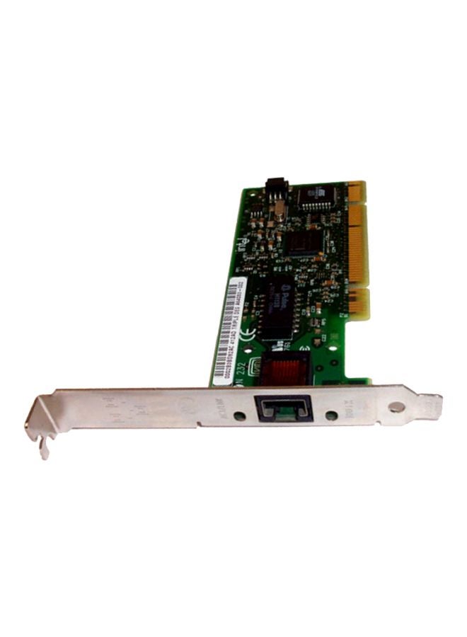 DELL 08G779 Single Port Pci Network Ethernet Card A64083-003/4 749006-002 Green  - Image 1