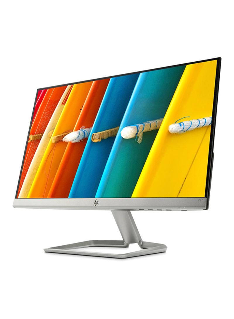 HP - Renewed - 24 Inch 24F Series 2XN62AA IPS Monitor With FHD Display And AMD Freesync Silver - Image 1