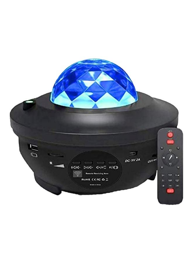 Cool Baby Bluetooth Night Projector Light With Remote Black/Blue