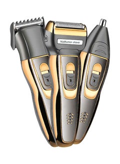 YOKO 3-In-1 Rechargable Trimmer Black/Gold 15cm  - Image 1