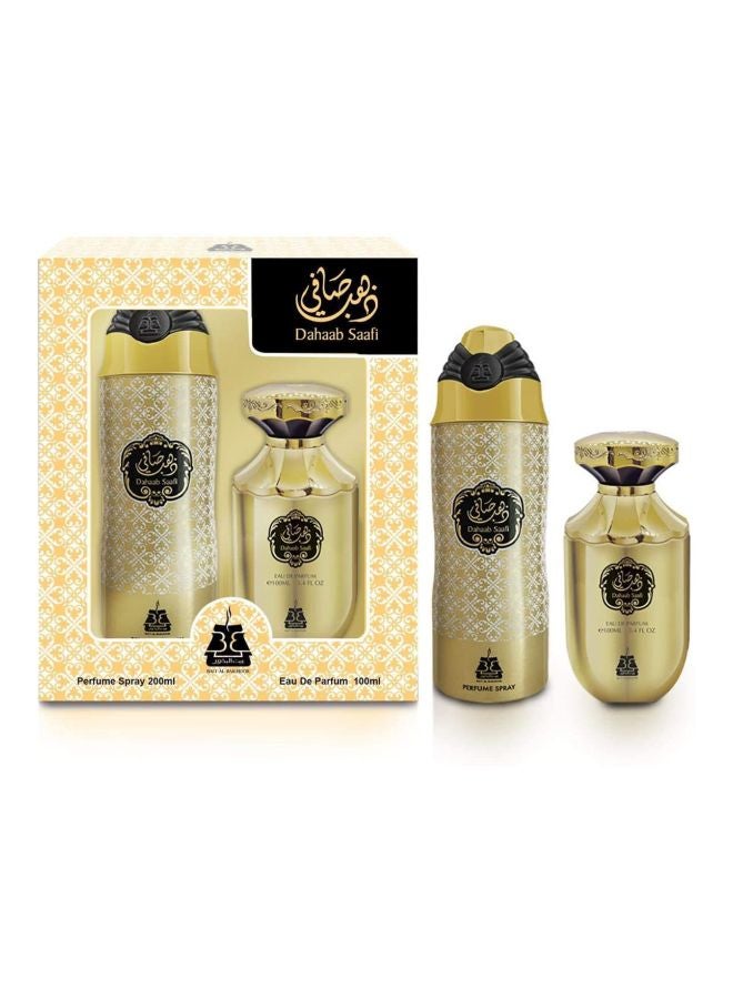 طقم هدايا دهب صافي EDP 100, Perfume Spray 200ملليلتر - v1606890899/N42652726A_2