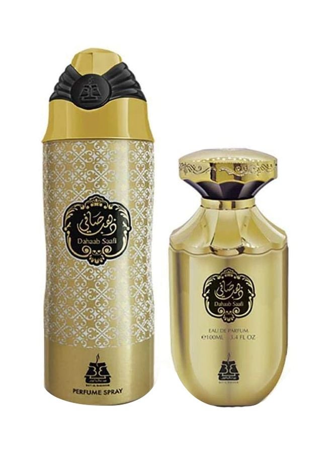 طقم هدايا دهب صافي EDP 100, Perfume Spray 200ملليلتر - v1606890919/N42652726A_1