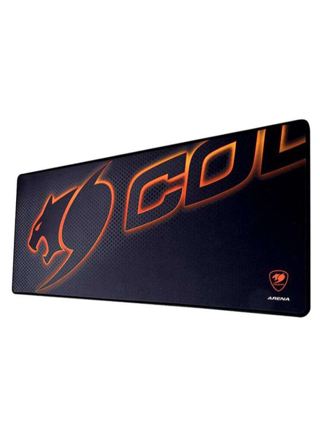Cougar Sewn Edge Gaming Mousepad Black/Orange - Image 1