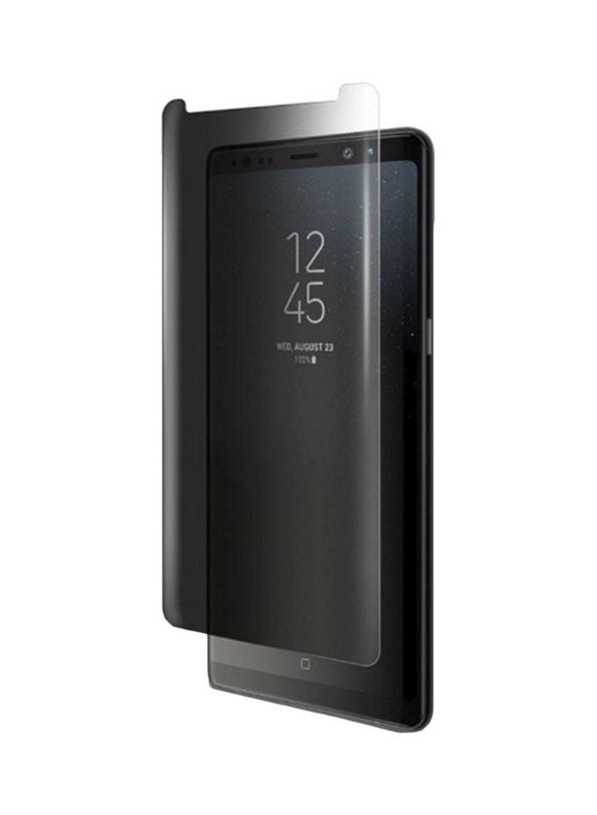 Muzz AntiSpy Tempered Glass Protector For Samsung Galaxy Note 8 Clear