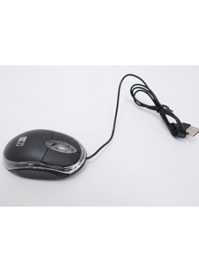 HEATZ Wired Optical Mouse Black  - Image 2