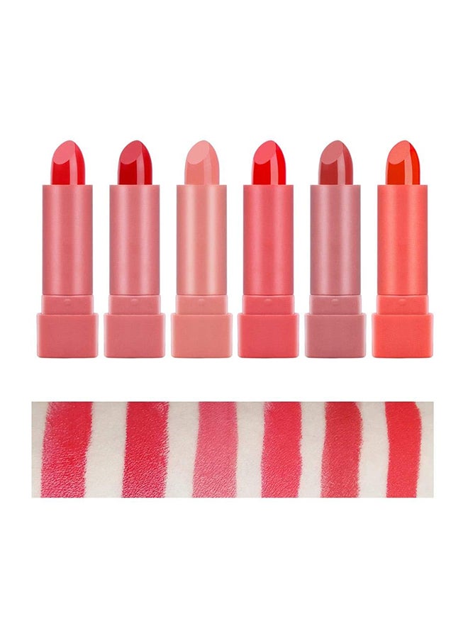 Heng Fang 6-Piece Waterproof Long Lasting Lip Kit Multicolour - Image 2