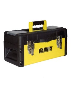 Dannio Plastic And Steel Tool Box With Handle black 41.4 x 25.6 x 18.1cm 