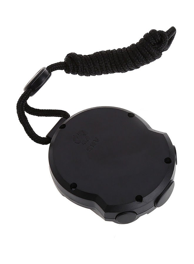 Generic - Digital Handheld LCD Chronograph Sports Stopwatch Timer Stop Watch With String 20 x 10 x 20cm - Image 1
