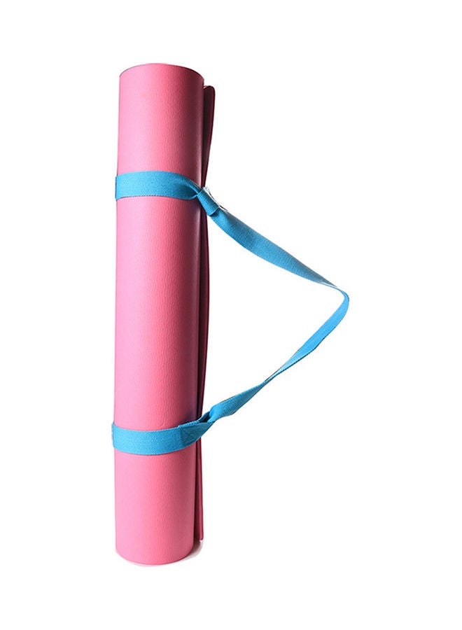 Generic Portable Fitness Yoga Mat Belt Rope Elastic Shoulder Carrier Strap Two-Way Sling 20 x 10 x 20cm  - Image 5