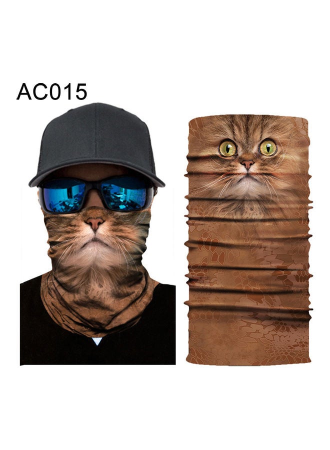 Generic Sun Shield Scarf Animal Design Balaclava Face Cover Neck Gaiter Bandana Headband 20 x 10 x 20cm  - Image 1