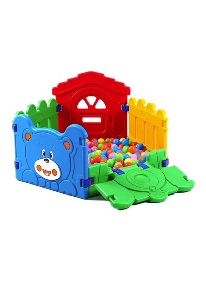 XIANGYU Folding Plastic Temporary Fence 128x128x78cm  - Image 1