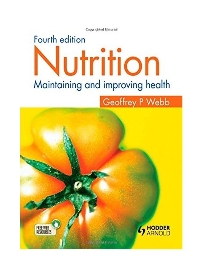 Nutrition Maintaining And Improving Health Paperback English by Dr Geoffrey Webb - 2012  - Image 1