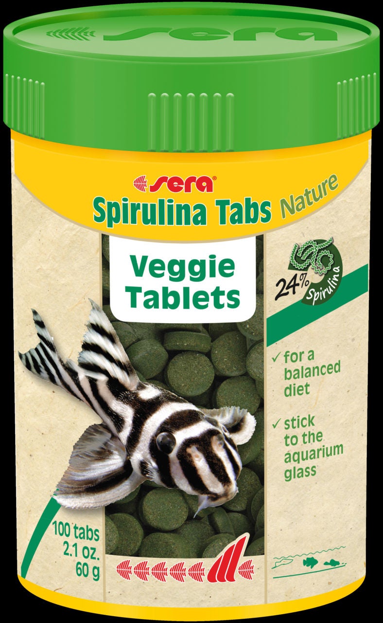 سيرا طعام الأسماك سبيرولينا تابس ناتشر متعدد الألوان 60جرام - Image 3