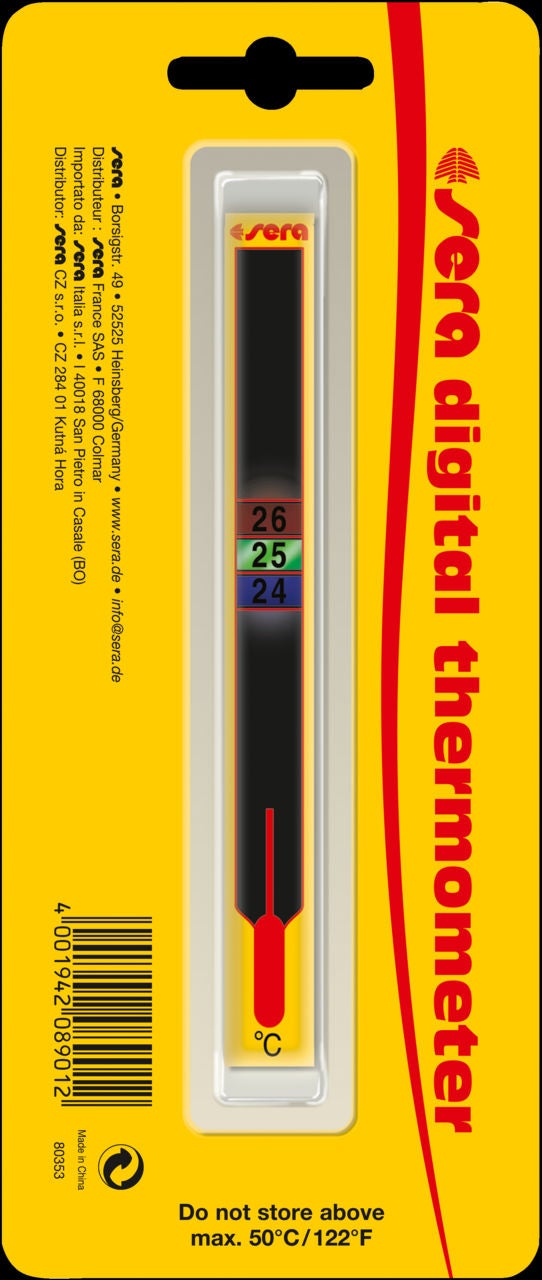 Sera Digital Thermometer Multicolour 13cm - Image 2