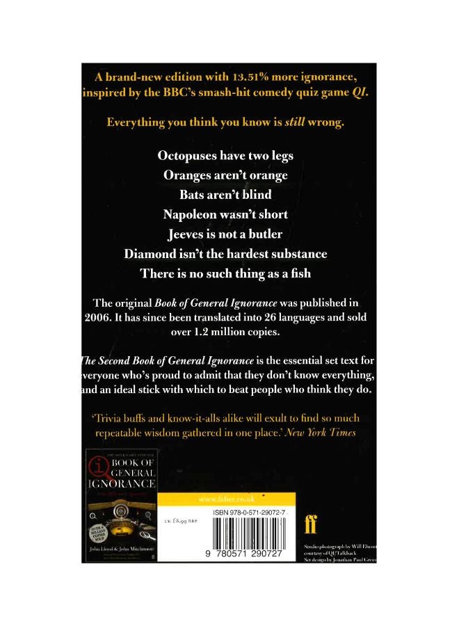 Qi Discreetly Plumper Second Book Of General Ignorance paperback english - 01 Oct 2012  - Image 2