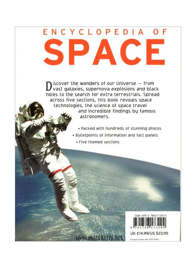 null - Encyclopedia Of Space Paperback English by Kelly Miles - 1 Jan 2018 - Image 1