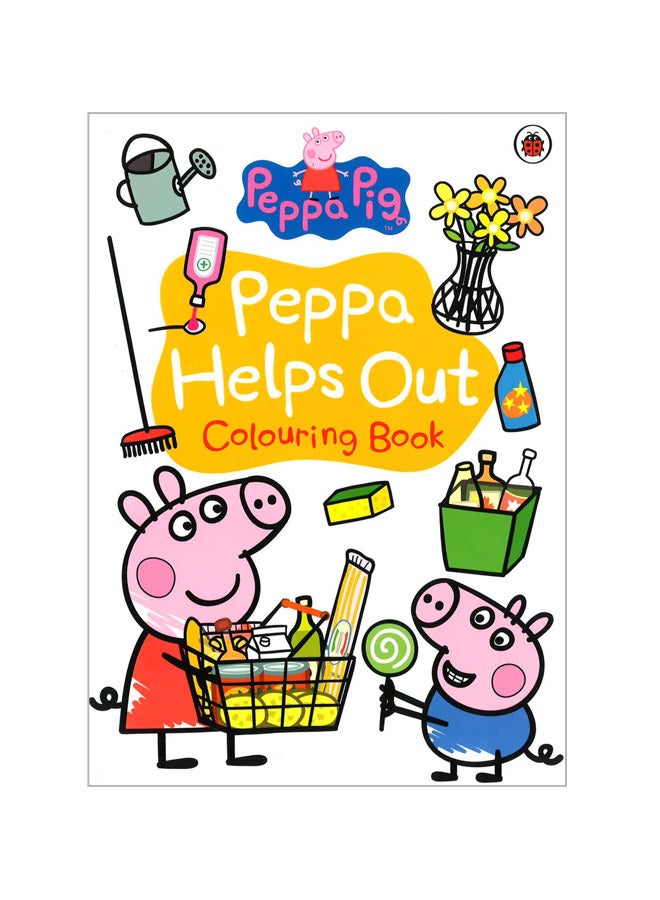 Peppa Pig - Peppa Helps Out - Colouring Book paperback english - Image 1