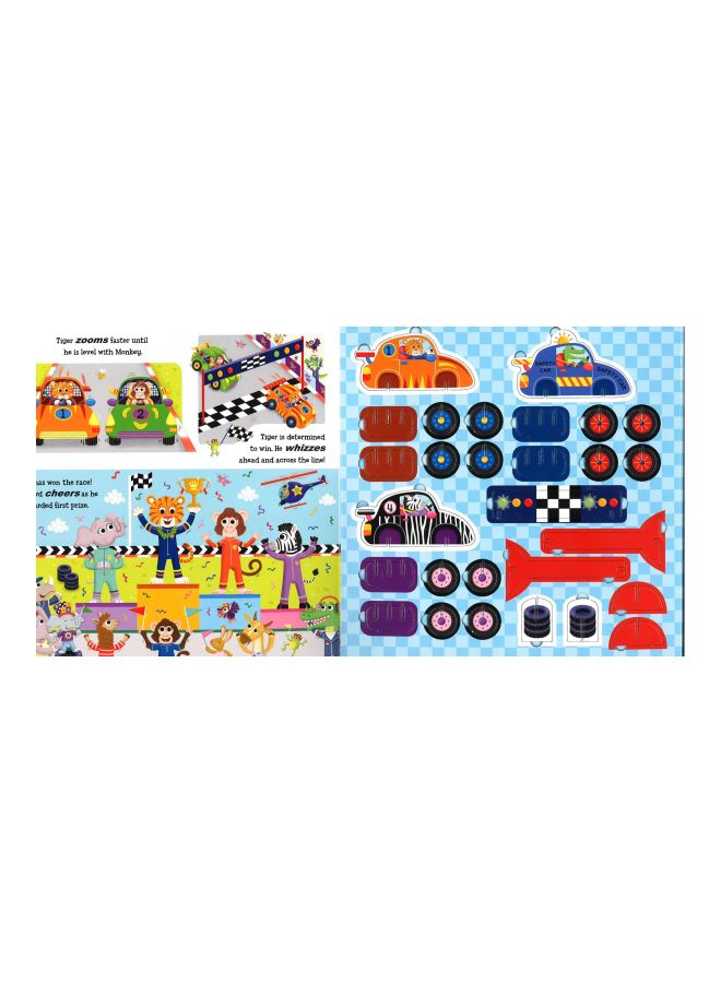 Press-Out And Play Board: My Speedy Racers Play Set board_book english - 01 Apr 2019  - Image 3