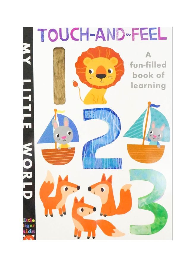 My Little World: Touch-And-Feel: 123 Board Book English - Image 1