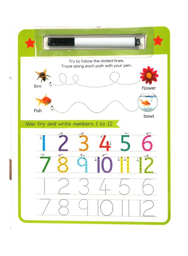 Wipe Clean Casebound Board: Counting Board Book English by Blue Bubble  - Image 3
