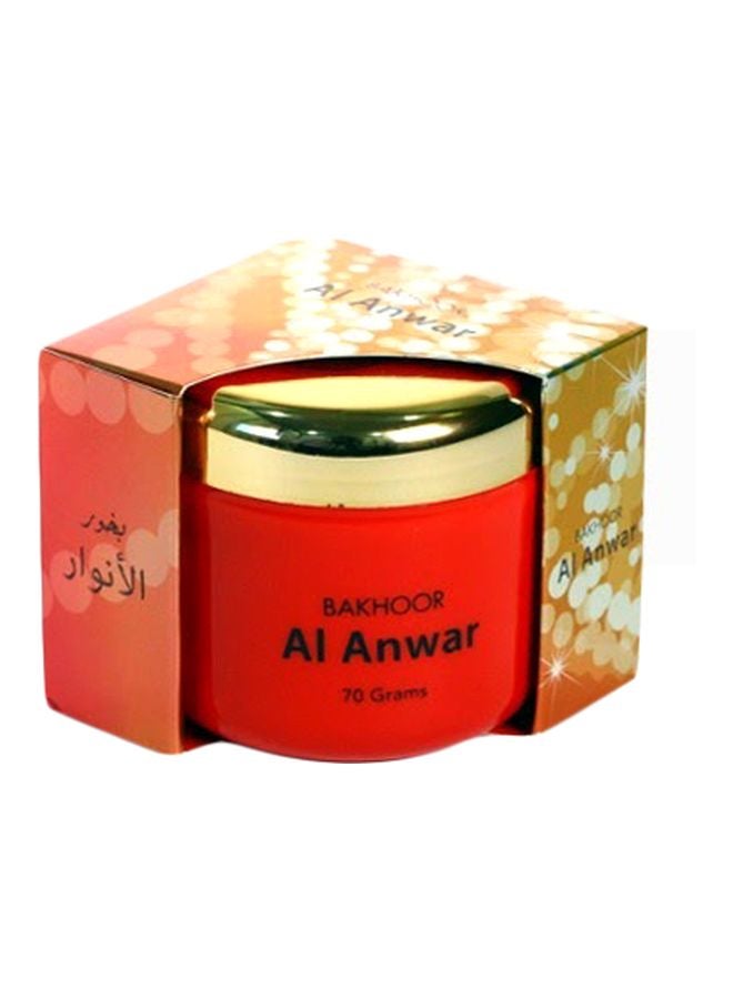 حميدي بخور الأنور أحمر/ذهبي 70جرام