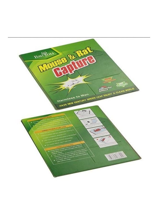 Generic Capture Mouse And Rat Control Adhesive Sticky Glue Trap Green/Yellow 