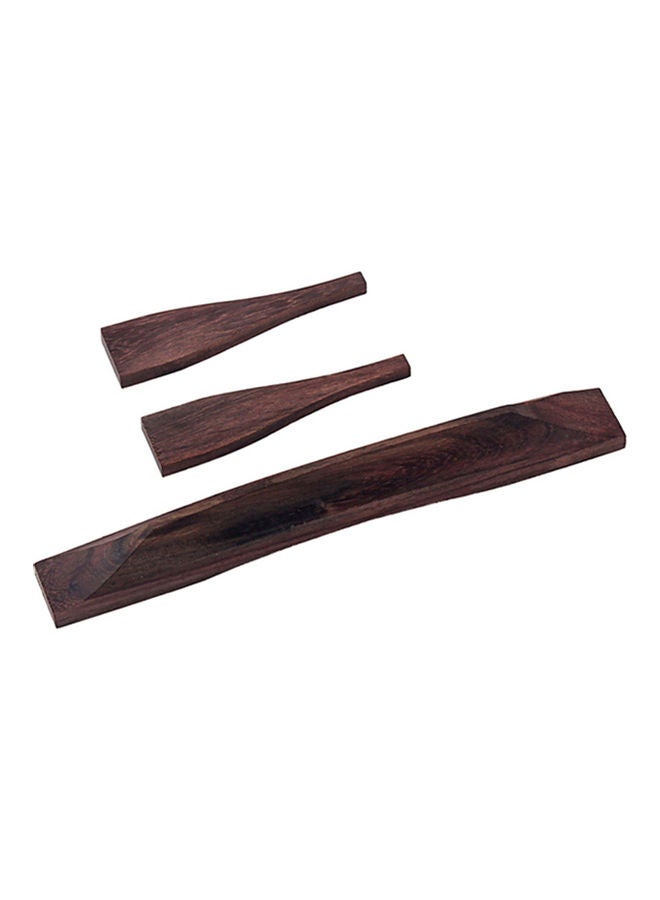 Generic 3-Piece Gypsy Jazz Guitar Wooden Bridge Set - Image 3