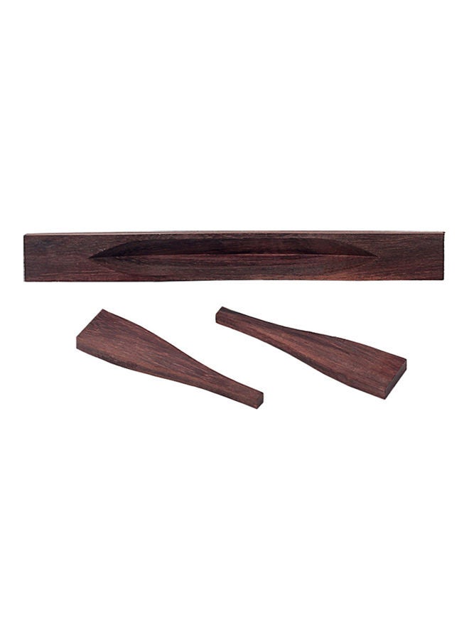 Generic 3-Piece Gypsy Jazz Guitar Wooden Bridge Set - Image 4