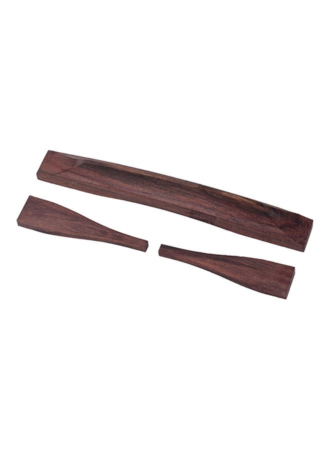 Generic 3-Piece Gypsy Jazz Guitar Wooden Bridge Set - Image 5