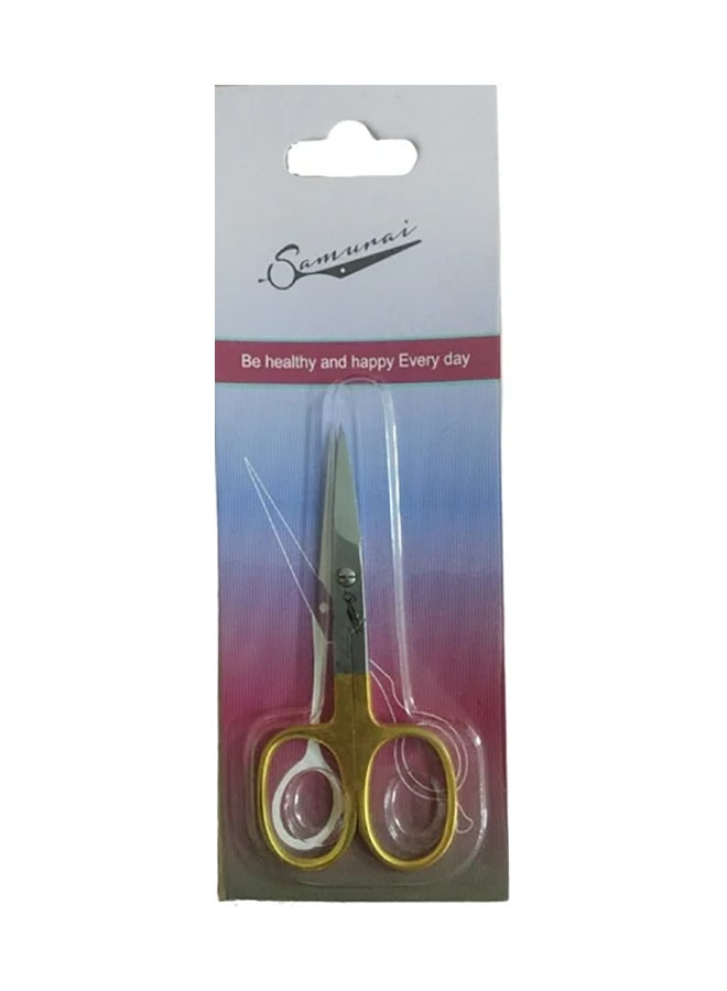 Samurai Nail Scissor Gold 4inch
