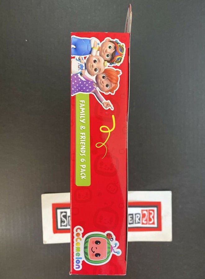 Pack Of 6  Family And Friends Action Figures 11.75x4x6inch 11.75x4x6inch  - Image 3