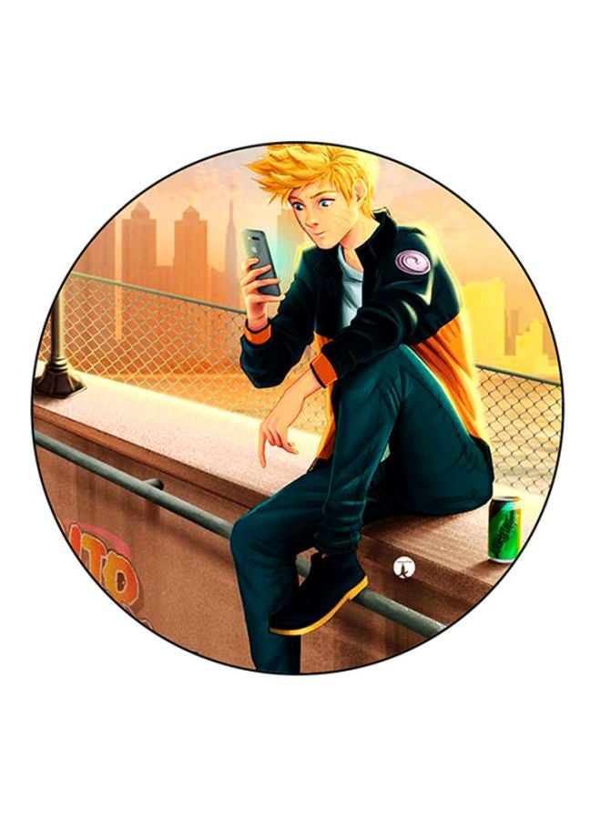 BP Anime Naruto Print Mouse Pad Multicolour