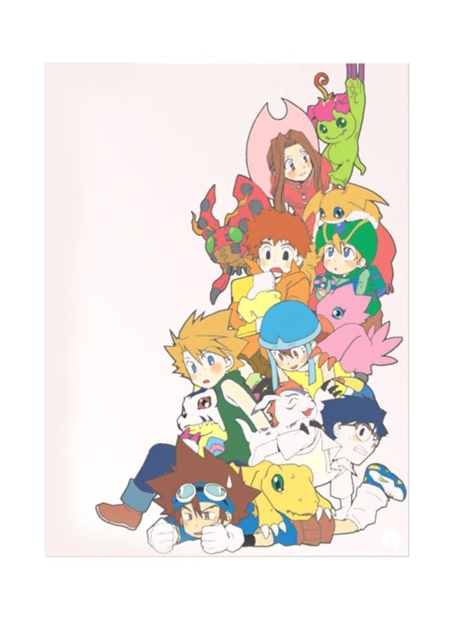 BP The Anime Digimon Mouse Pad Multicolour