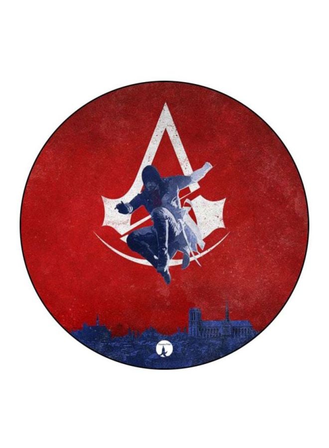 BP Assassin's Creed Printed Mouse Pad Red/Blue/White 