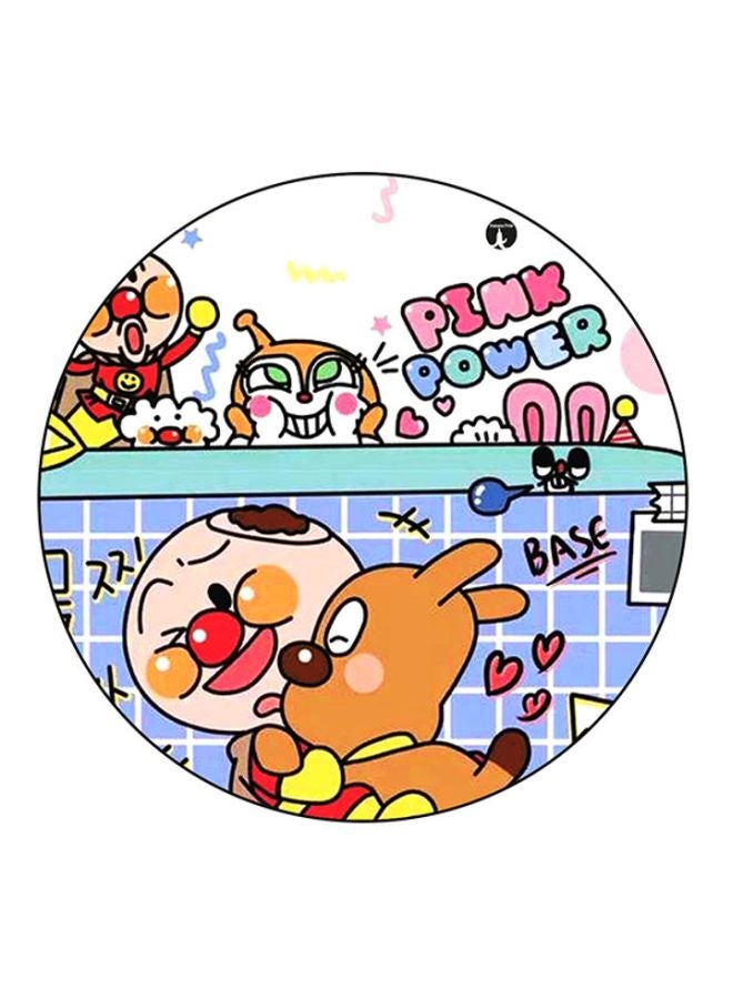 BP Anpanman Printed Round Mouse Pad Multicolour