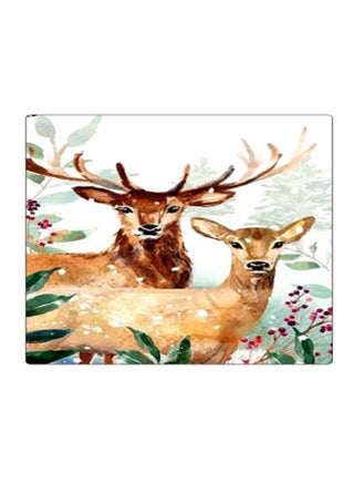 Printed Anti-Slip Gaming Mouse Pad Brown/White/Green - v1606912845/N38782952A_1