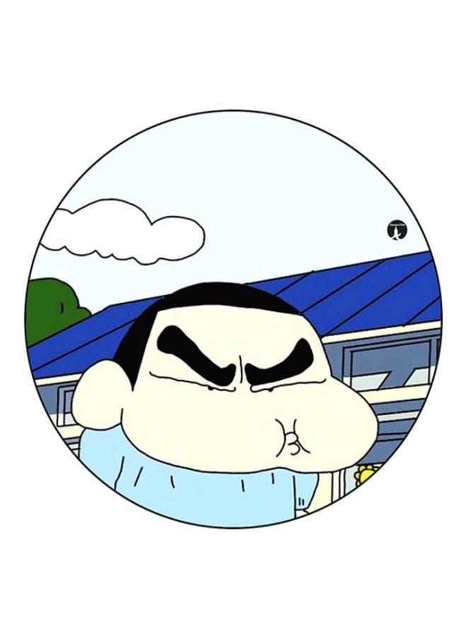 BP The Anime Shin Chan Printed Mouse Pad Blue/Black/Beige