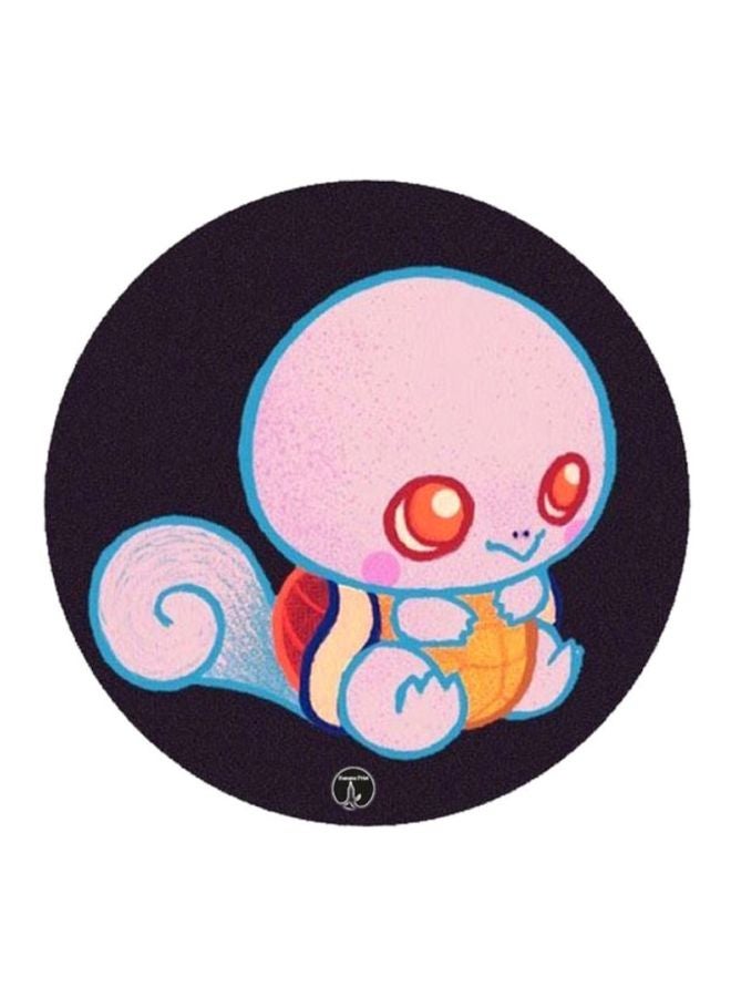 Pokemon Printed Mousepad Pink/Black/Blue