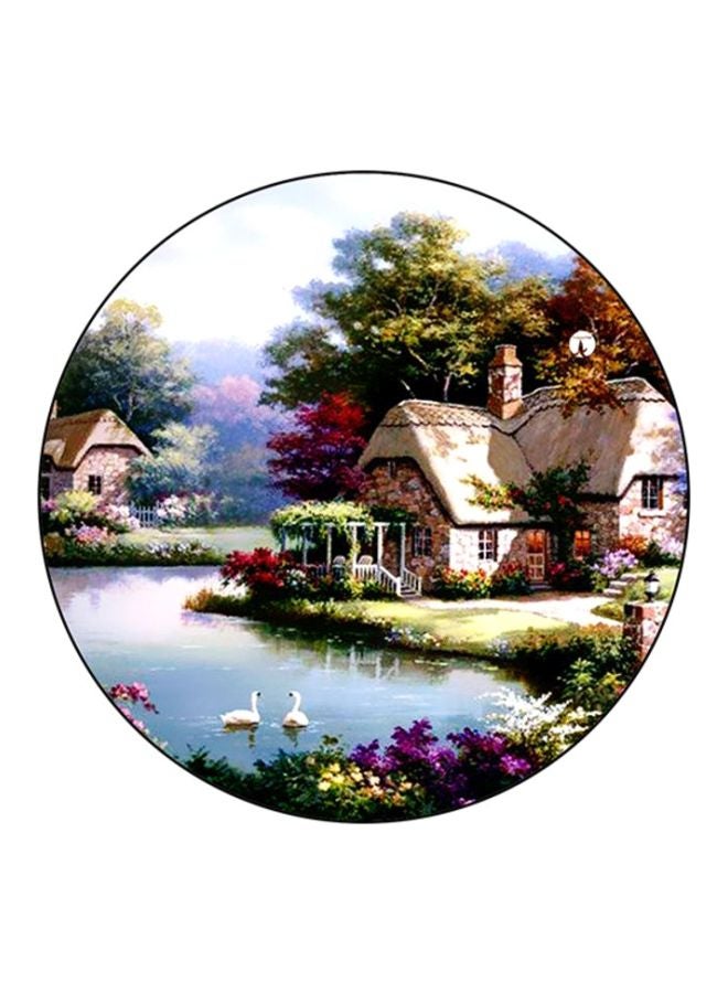 BP Printed Round Mouse Pad Multicolour