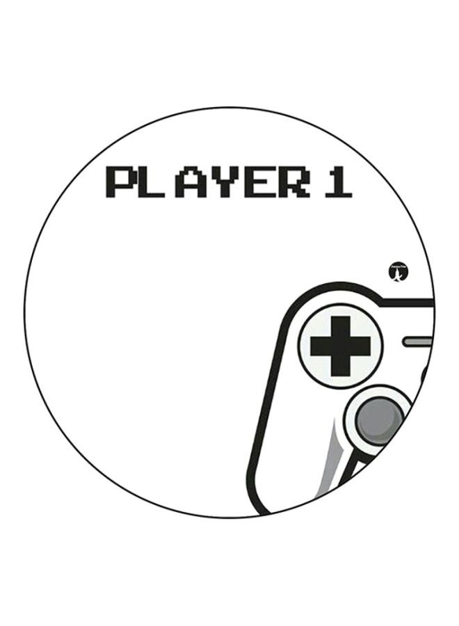 BP English Phrases Mouse Pad White/Black