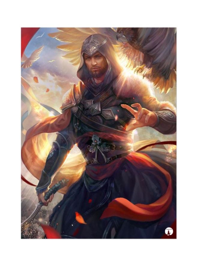 BP The Video Game Assassin's Creed Mouse Pad Beige/Red/Blue