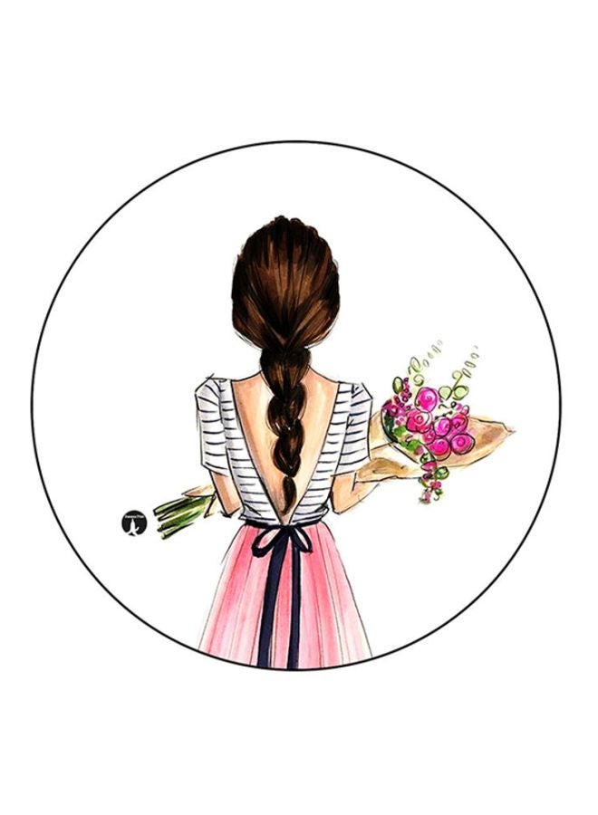 BP A Girl Mouse Pad Multicolour
