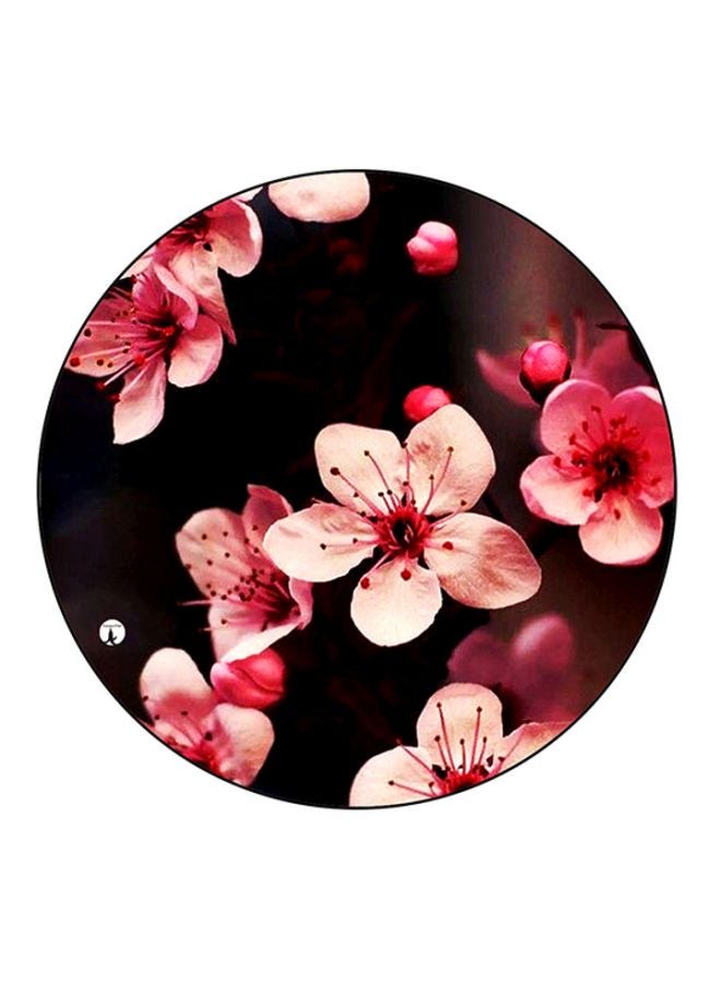 BP Flowers Mouse Pad Black/Pink